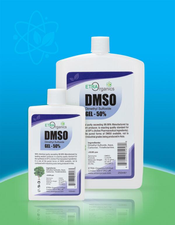 DMSO Dimethyl Sulfoxide Gel 50%